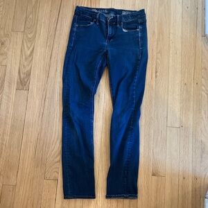 25 x 32 Madewell blue denim skinny jeans